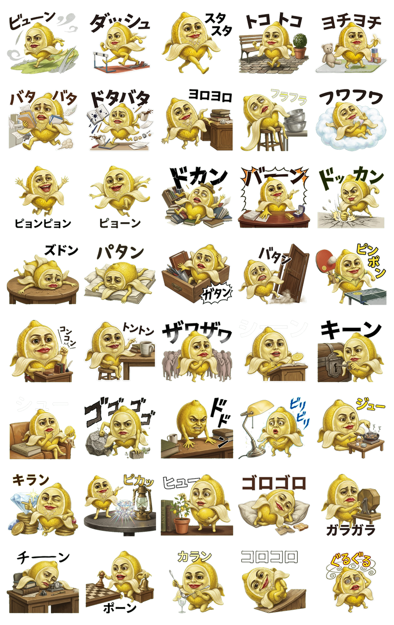 色の良いレモン Part1 〜オノマトペ・効果音編〜 のプレビュー